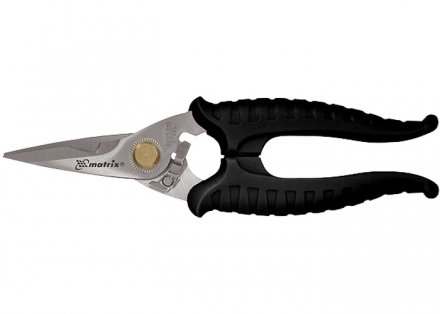 Ножницы универсальные 183 мм техотверстие 12 мм для кабеля MATRIX MASTER 78306 купить в Тюмени
