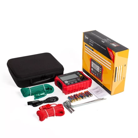 Тестер сопротивления заземления цифровой КВТ KT 2302 (87240) купить в Тюмени