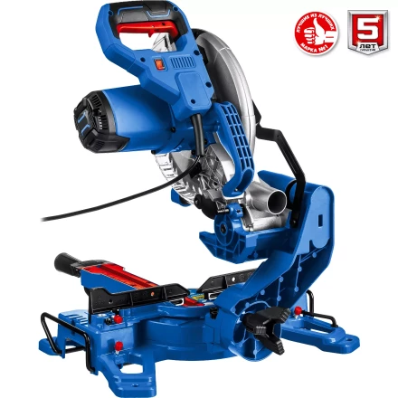 ЗУБР Профессионал ППТ-255-П пила торцовочная с протяжкой, d 255 х 30 мм, 2000 Вт купить в Тюмени