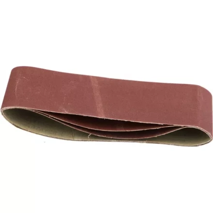 Лента STAYER &quot;MASTER&quot; шлифовальная универсальная бесконечная на тканевой основе, для ЛШМ, P120, 100х610мм, 3шт 35443-120 купить в Тюмени