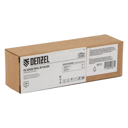 Нож шнека для льда IR-200, диаметр 200 мм, комплект 2 шт Denzel 56012 купить в Тюмени