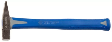 Молоток ЗУБР &quot;ЭКСПЕРТ&quot; слесарный, кованый, фиберглассовая, полностью обрезиненная рукоятка, 100г 20035-01 купить в Тюмени