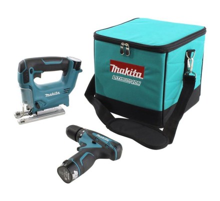 Набор Makita DK 1475X3 + Дрель DF330DZ + Лобзик JV100DZ купить в Тюмени