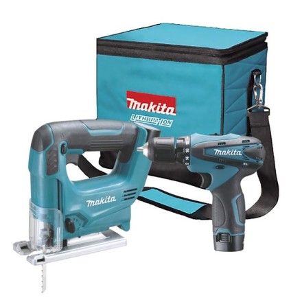 Набор Makita DK 1475X3 + Дрель DF330DZ + Лобзик JV100DZ купить в Тюмени