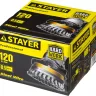 STAYER "PROFESSIONAL". Щетка чашечная усиленная для УШМ, жгутированная стальная проволока 0,5мм, 120ммхМ14 35137-120 купить в Тюмени