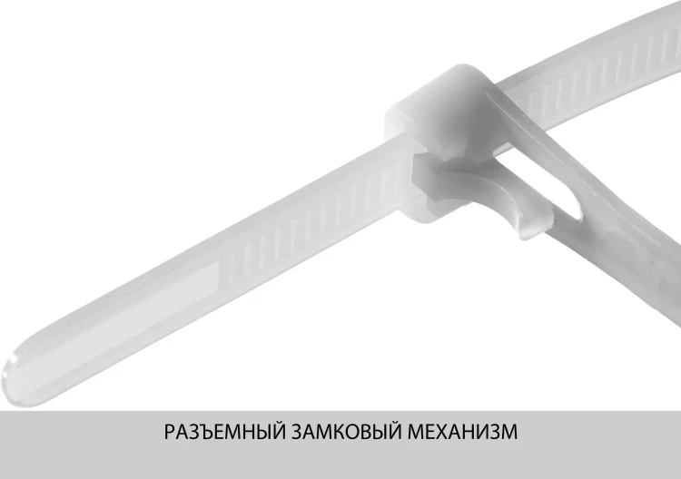 Хомуты нейлоновые ЗУБР "МАСТЕР" многоразовые, 7,5 мм x 200 мм, 100 шт 309240-75-200 купить в Тюмени
