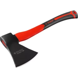 Топор ЗУБР "МАСТЕР" кованый с двухкомпонентной стеклопластиковой рукояткой, 1,2кг 2061-12