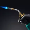 Blue Fire  KF-9000  горелка для МАПП / MAPP газа,  с пъезоподжигом,  на баллон c резьбовым соединением US 1, 2000°C 55510 купить в Тюмени