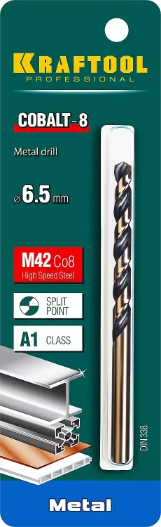 Сверла по металлу HSS-Co 29656-6.5 купить в Тюмени