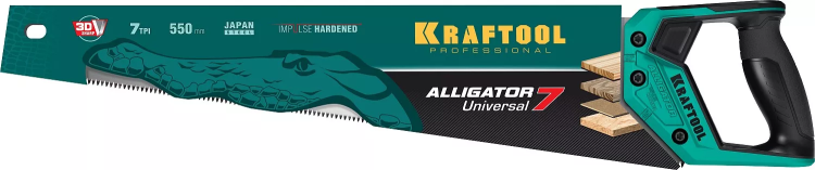 Ножовка универсальная Alligator Universal 7 15004-55 купить в Тюмени