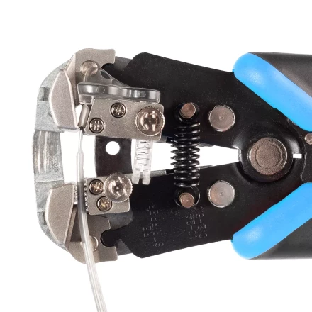 Автоматический многофункциональный стриппер КВТ WS-19 для снятия изоляции с проводов 0.05–10 мм (89424) купить в Тюмени