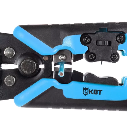 Автоматический многофункциональный стриппер КВТ WS-19 для снятия изоляции с проводов 0.05–10 мм (89424) купить в Тюмени