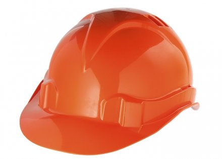 Каска защитная из ударопрочной пластмассы оранжевая  СИБРТЕХ 89113 купить в Тюмени
