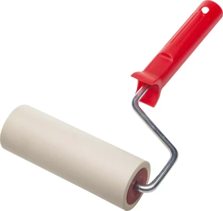 Валик прижимной ЗУБР &quot;ЭКСПЕРТ&quot; в сборе, резиновый, бюгель 8мм, 48x140мм 03922-14 купить в Тюмени