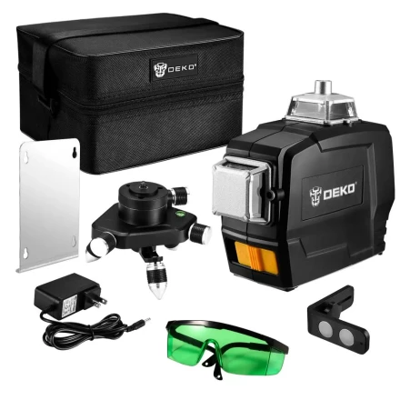 Уровень лазерный DEKO DKLL12PG1, 065-0278 купить в Тюмени