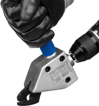 ЗУБР Турбо-Ножницы, насадка-ножницы для реза листового и гофрированного металла (23292) купить в Тюмени