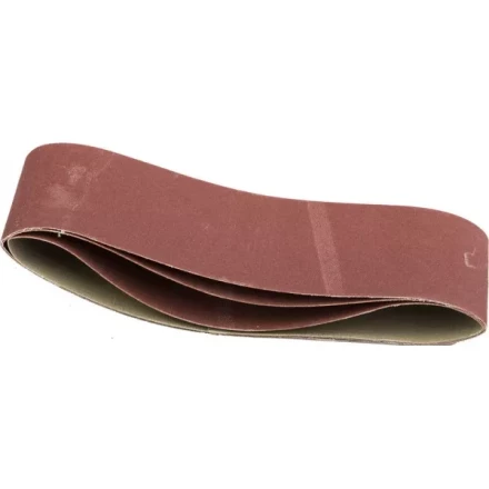 Лента STAYER &quot;MASTER&quot; шлифовальная универсальная бесконечная на тканевой основе, для ЛШМ, P180, 100х610мм, 3шт 35443-180 купить в Тюмени