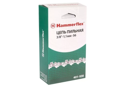 Цепь пильная HAMMER 3/8''-1.1мм-56 купить в Тюмени