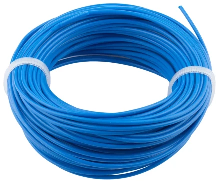 Леска ЗУБР для триммеров, "круг", диаметр 2мм, длина 15м 70101-2.0-15 купить в Тюмени