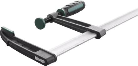 Струбцина, KRAFTOOL 32011-120-500, тип &quot;F&quot;, DIN 5117, двухкомпонентная ручка, 120х500мм 32011-120-500 купить в Тюмени