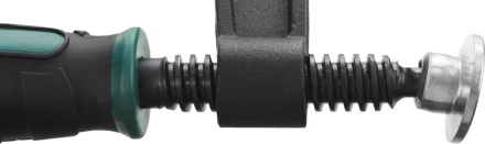 Струбцина, KRAFTOOL 32011-120-500, тип &quot;F&quot;, DIN 5117, двухкомпонентная ручка, 120х500мм 32011-120-500 купить в Тюмени