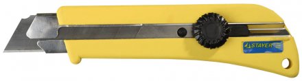 Нож STAYER &quot;PROFI&quot; с выдвижным сегментированным лезвием, 25мм 9173 купить в Тюмени