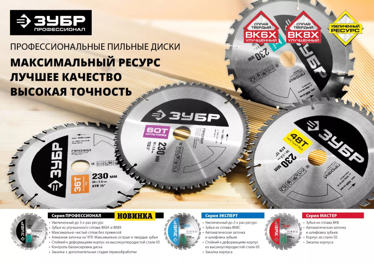 Диск пильный ЗУБР "ПРОФИ" "Точный-МУЛЬТИ рез" по алюминию, ламинату, пластику, ДСП, 80Т, 255х30мм 36853-255-30-80 купить в Тюмени