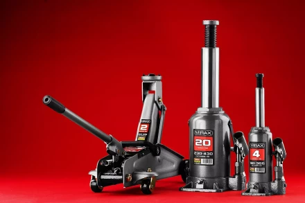 Домкрат гидравлический подкатной, 2т, 130-315мм, в кейсе, MIRAX 43252-2-K 43252-2-K купить в Тюмени