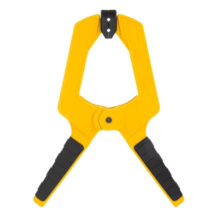 Струбцина клещеобразная Denzel, усиленная 100 х 80 мм, двухкомпонентные рукоятки, 20798 купить в Тюмени