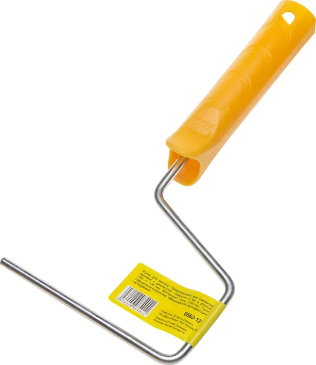 Ручка STAYER "MASTER" для валиков, бюгель 6мм, 120мм 0563-12 купить в Тюмени