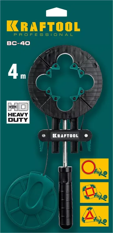 Струбцина KRAFTOOL BC-40 ременная 32207-1 купить в Тюмени