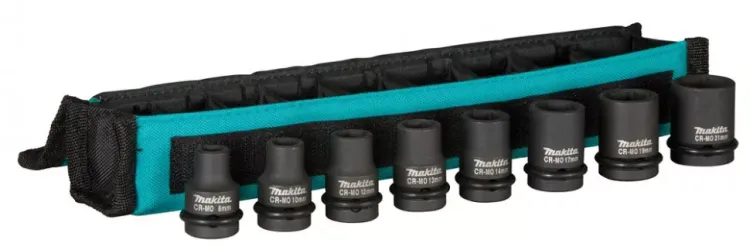 Набор ударных торцевых головок Makita 1/2, 8 шт Makita E-16601 купить в Тюмени