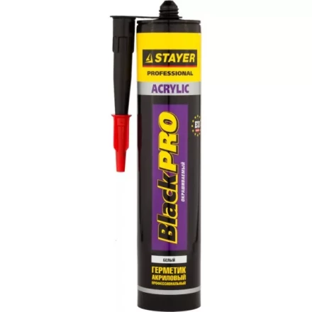 Герметик STAYER &quot;MASTER&quot; акриловый, белый, 260мл 41211-0_z01 купить в Тюмени