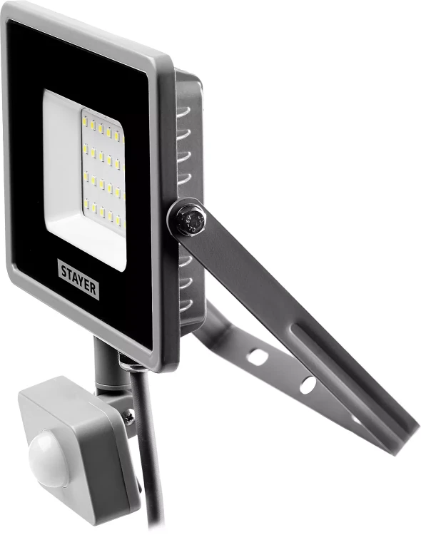 Прожектор LEDPro светодиодный, STAYER Profi 57133-30, датчик движения, 30Вт 57133-30 купить в Тюмени