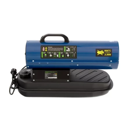 Дизельная тепловая пушка СТД-10, 10 кВт, 300 м3/ч, прямой нагрев Сибртех 96466 купить в Тюмени