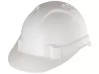 Каска защитная из ударопрочной пластмассы белая  СИБРТЕХ 89114 купить в Тюмени