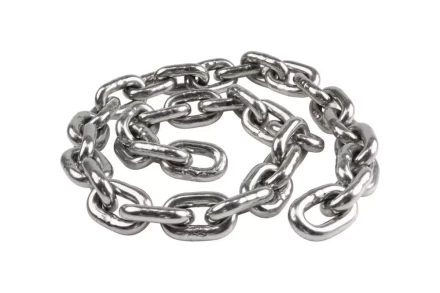 Цепь круглозвенная TOR G80 EN818-2 6х18 оцинкованная некалиброванная 1019342 купить в Тюмени