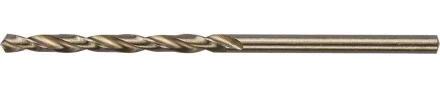 Сверло ЗУБР &quot;КОБАЛЬТ&quot; по металлу, цилиндрический хвостовик, быстрорежущая сталь Р6М5К5, класс точности А1, 5х86мм, 2шт 4-29626-086-5-K2 купить в Тюмени