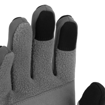 Перчатки универсальные, искусственный мех, работа с сенсорным экраном, размер 9// Denzel 68087 купить в Тюмени