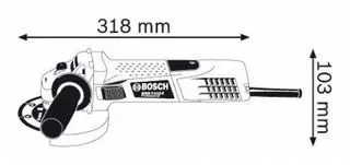 Углошлифовальная машина BOSCH GWS 7-115 Е (0.601.388.201) купить в Тюмени
