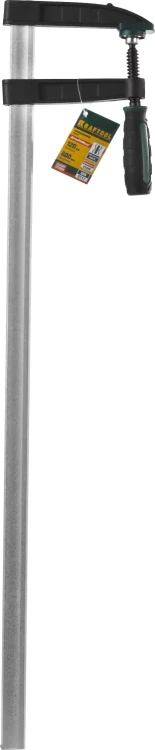 Струбцина, KRAFTOOL 32011-120-800, тип "F", DIN 5117, двухкомпонентная ручка, 120х800мм 32011-120-800 купить в Тюмени