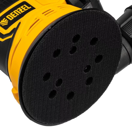 Машина шлифовальная эксцентриковая аккумуляторная Denzel 28470 COS-125, 18В Li-Ion купить в Тюмени