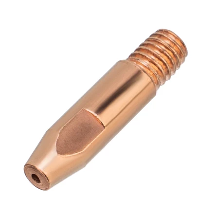 Токосъемный наконечник под проволоку 1,2 мм, М6х28, E-CU, 20 шт для MIG горелки тип 24 Denzel 93648 купить в Тюмени