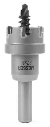 ТСТ коронка MESSER 27X5 с центрирующим сверлом и толкающей пружиной купить в Тюмени