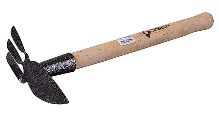 Мотыжка ЗУБР садовая комбинированная, лепесток + 3 зубца 4-39627 купить в Тюмени