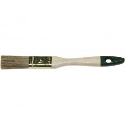 Кисть плоская STAYER &quot;LASUR-STANDARD&quot;, смешанная (натуральная и искусственная) щетина, деревянная ручка, 20мм 01031-20