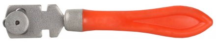 Стеклорез роликовый, 3 режущих элемента, с пластмассовой ручкой 3361 купить в Тюмени