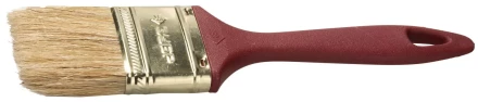 Кисть плоская ЗУБР &quot;УНИВЕРСАЛ-МАСТЕР&quot; &quot;КП-11&quot;, натуральная щетина, пластмассовая ручка, 38мм 4-01011-038 купить в Тюмени