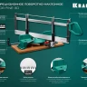 KRAFTOOL Alligator 3D, 600 мм, стусло прецизионное 15451-600 купить в Тюмени