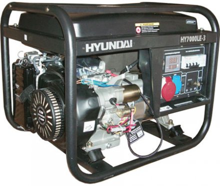 Бензогенератор Hyundai HY 7000LE-3 купить в Тюмени